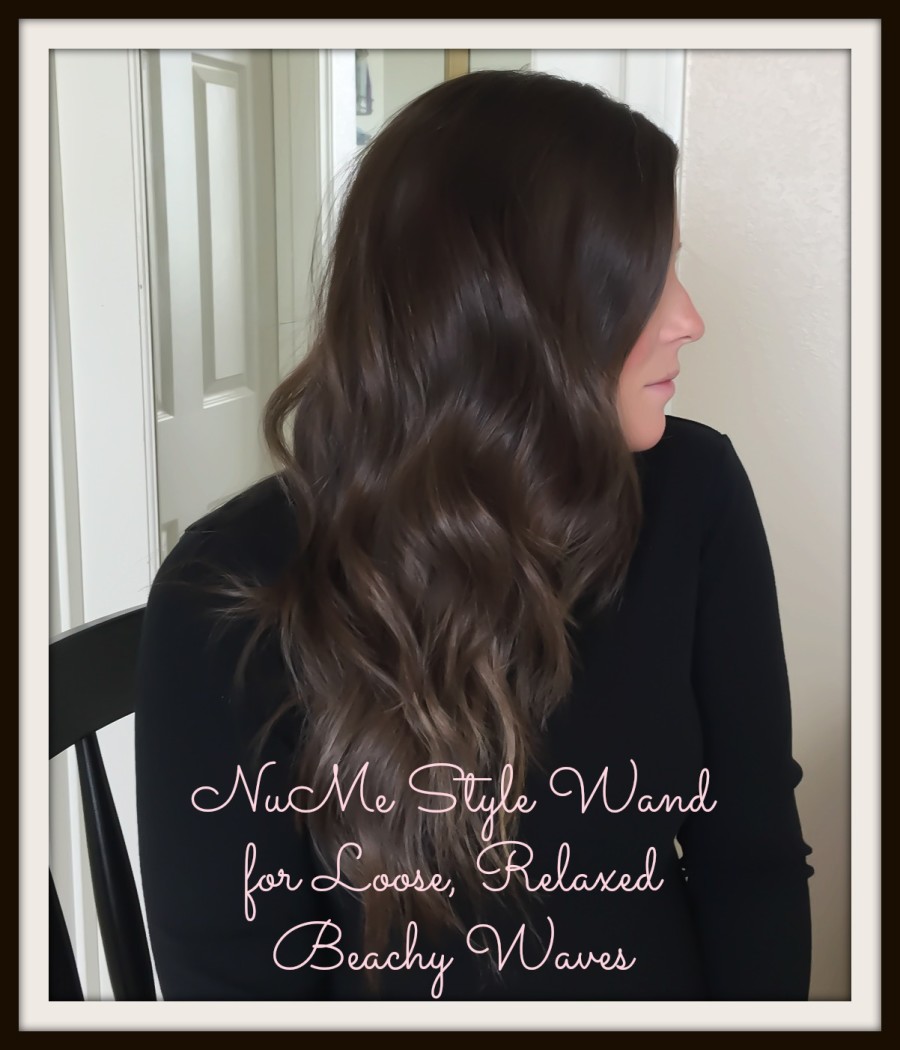 Hair Tutorial NuMe Curling Wand for Loose Beach Waves