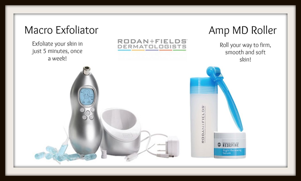 Rodan and Fields Macro Exfoliator and Amp Roller