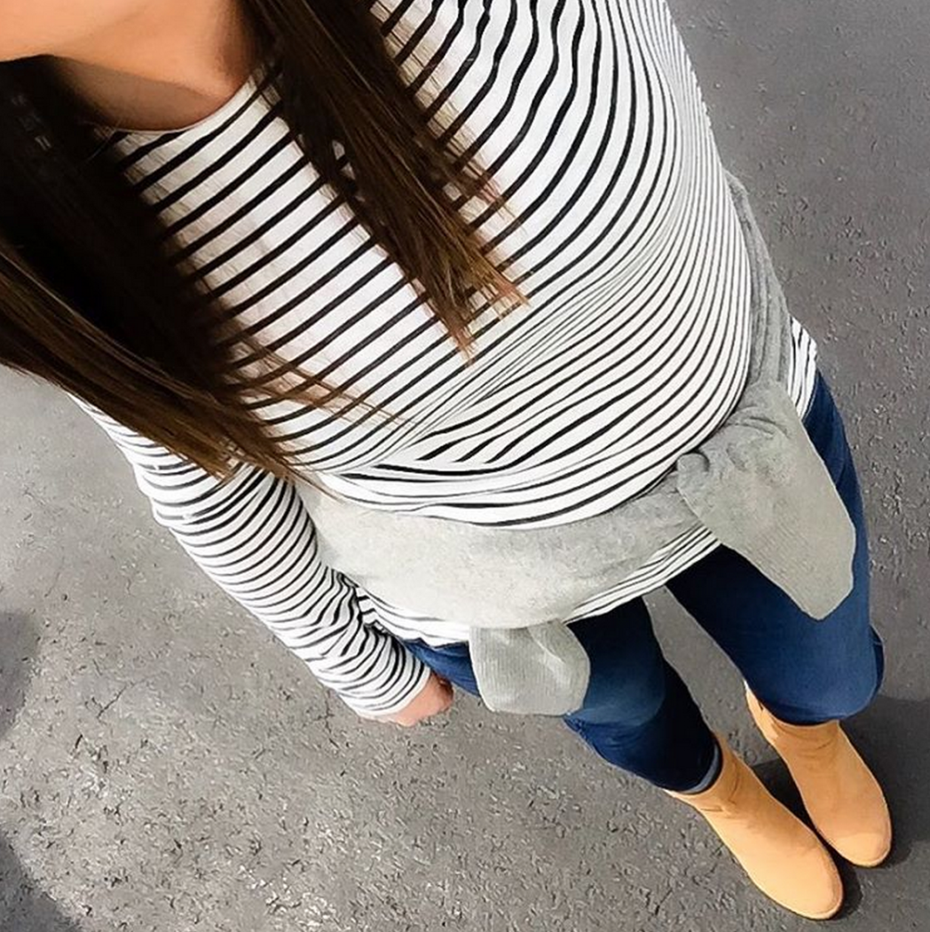 Stripes + Booties