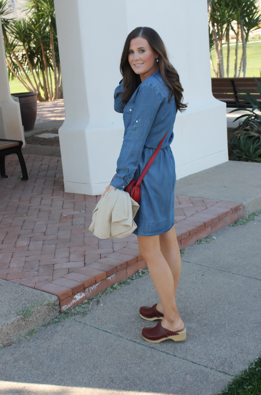 women in clogs