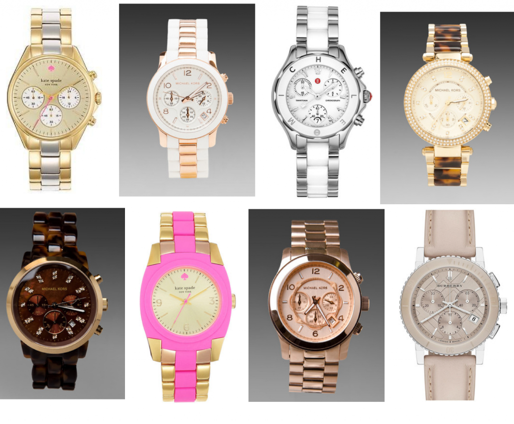 New Accessories: Watches and Scarves