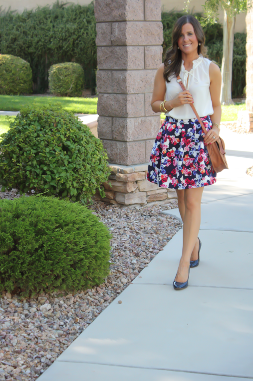 A Floral Skirt + Currently Coveting