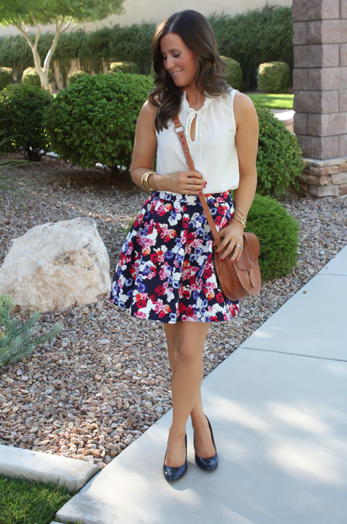 A Floral Skirt + Currently Coveting