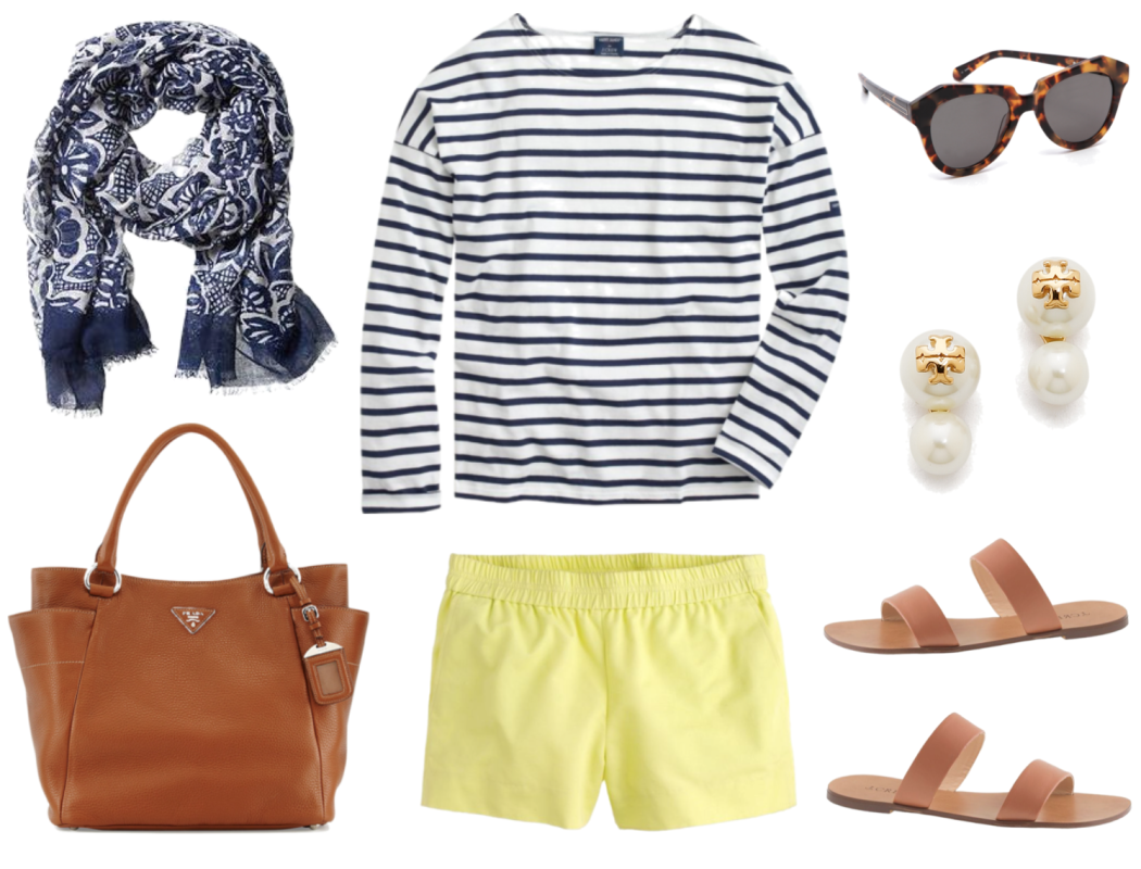 Navy and Neon + Summer Shops